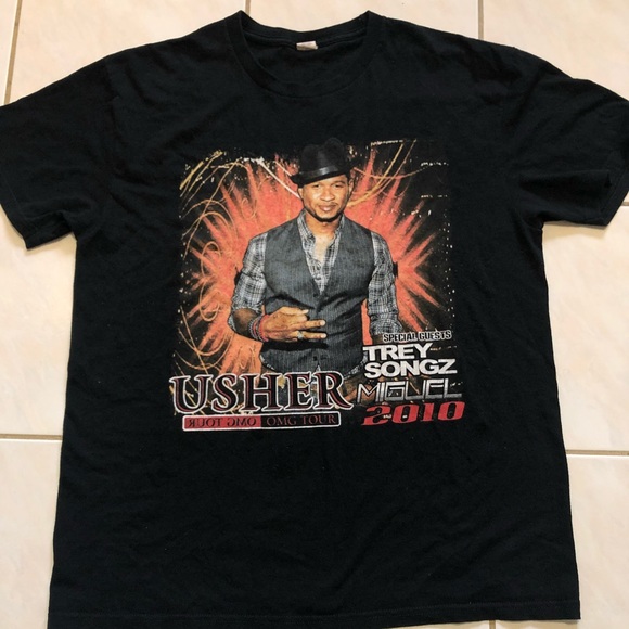 Vintage Other - RARE Usher Tour T-shirt